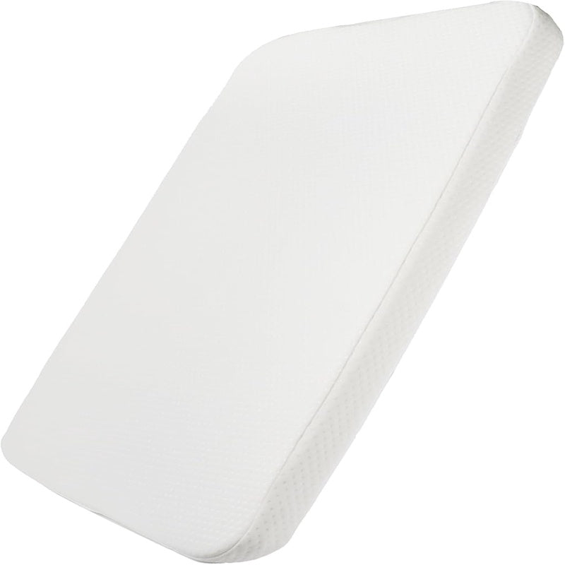 Mecc ecoh Baby Bassinet Mattress, 100% Breathable Cover, Water - Resistant Lining, Rec 33 x20 x2 Fit for Baby Delight KoolerThings ANGELBLISS YADAQE Jimglo BCOL BabyBond MMBABY Mika Micky
