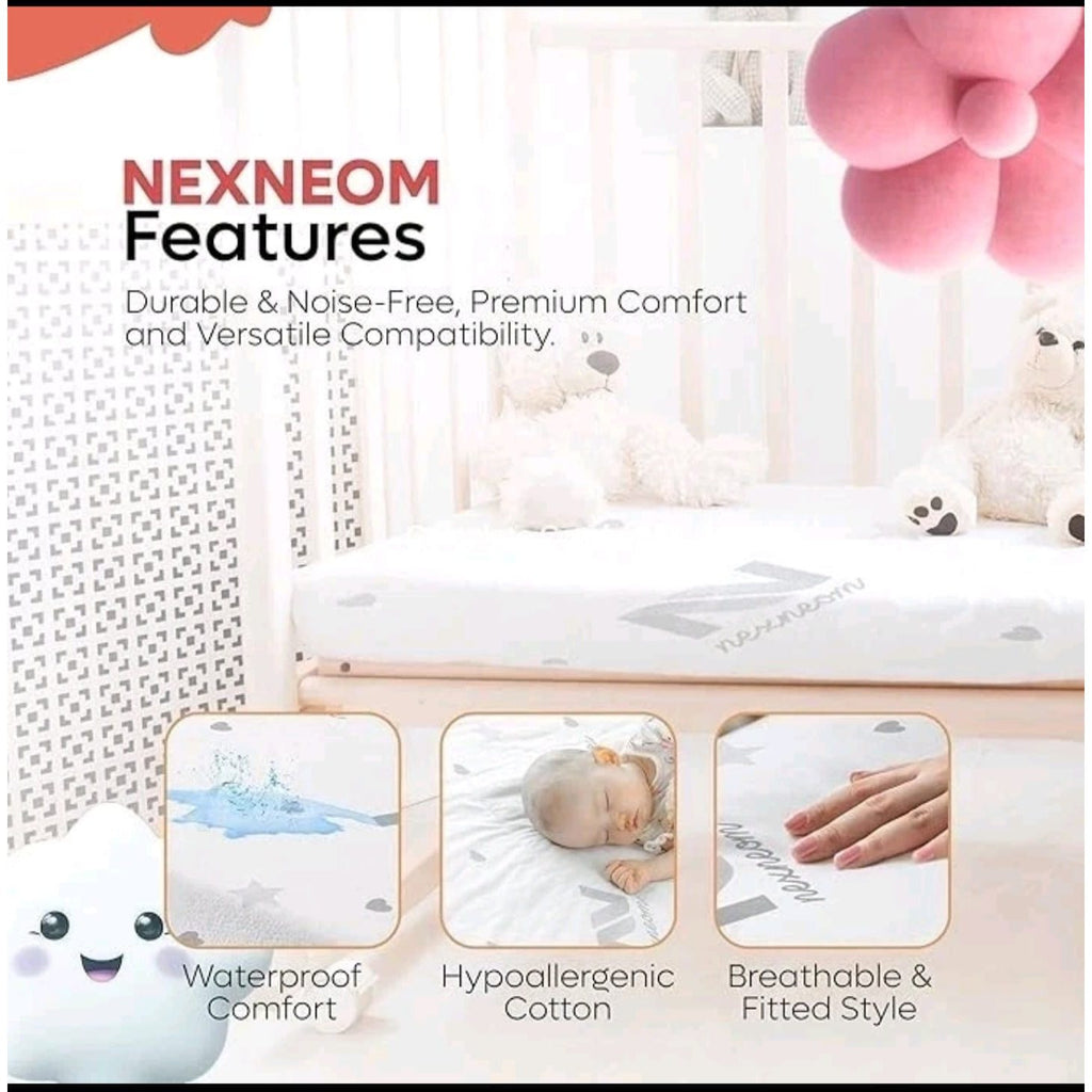 Pack and Play Mattress Memory Foam 38x26 Breathable & Skin-Friendly with Cover
